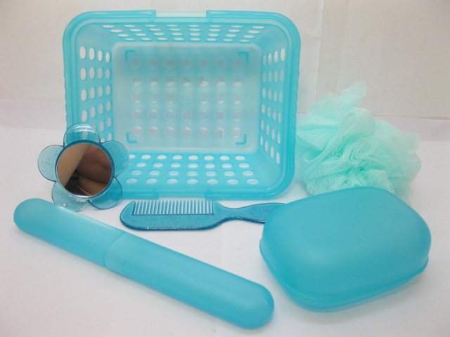 1Set New 6In1 Plastic Basket Bathing Tool Set Wholesale - Click Image to Close